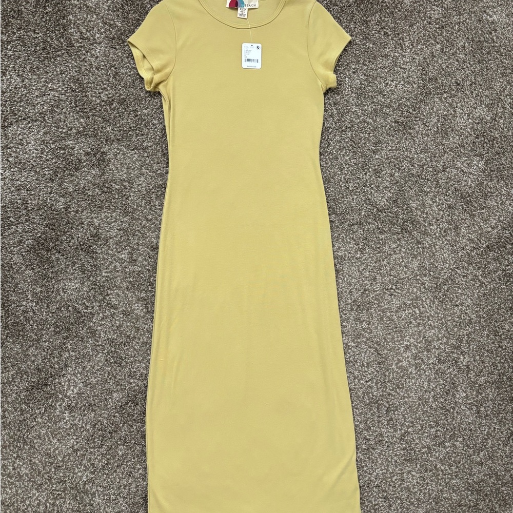 Yellow Free People Dress